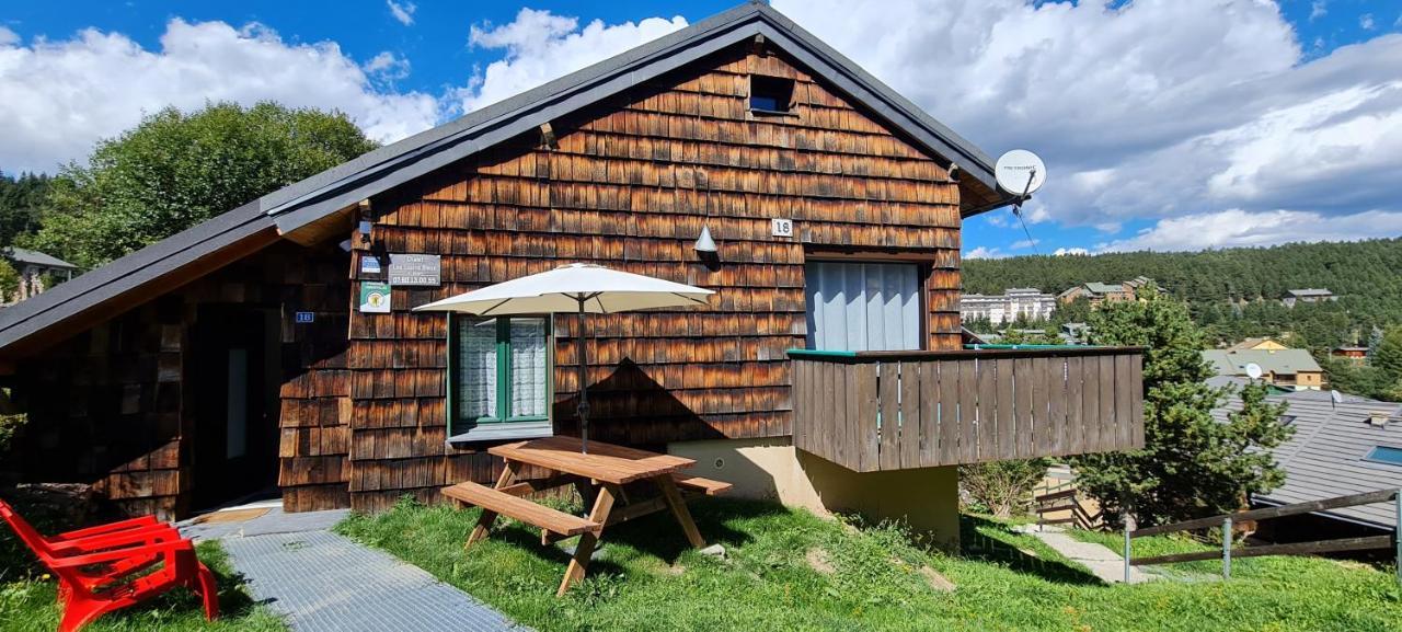 Chalet les Lupins Bleus au pied des pistes Font-Romeu Pyrénées 2000 Bolquere Pyrenees 2000 Extérieur photo